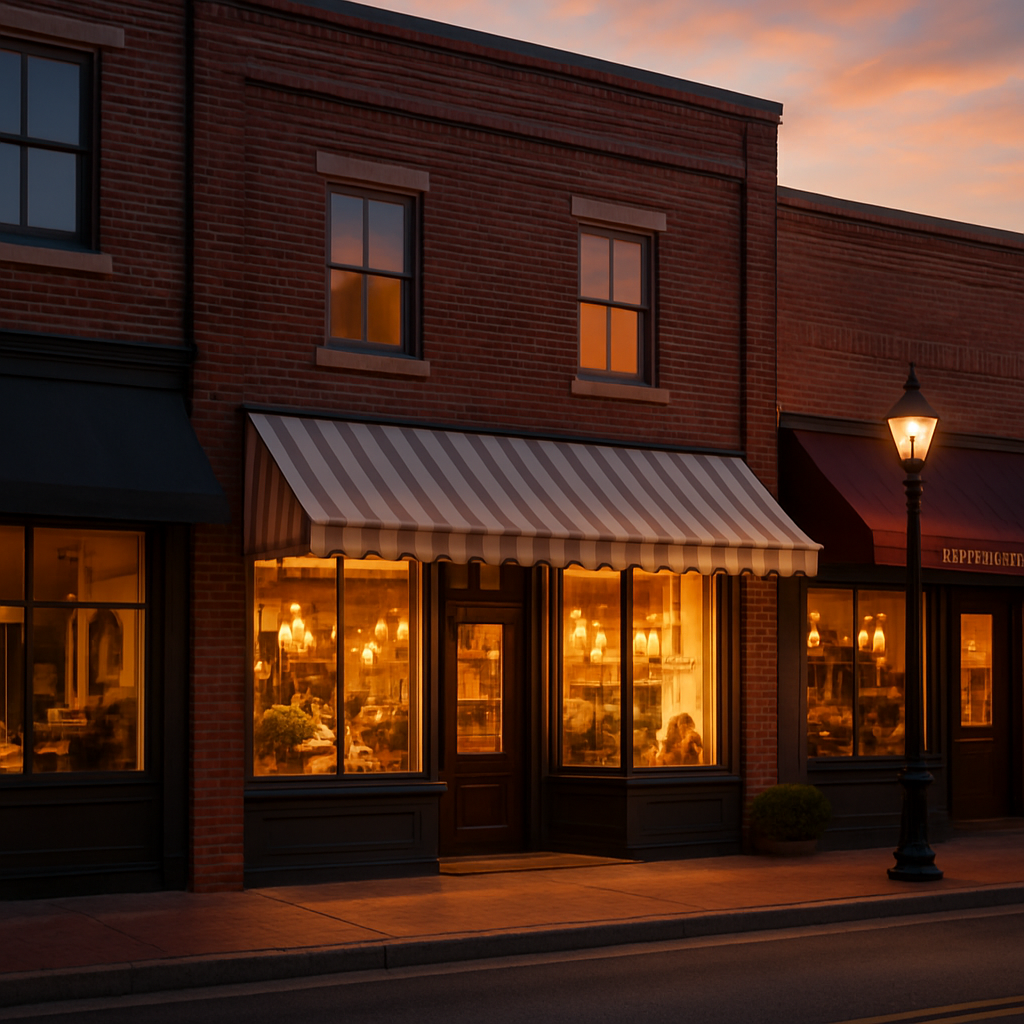Small business storefront - SBA loan success story